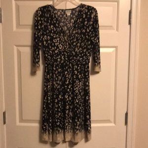 Chicos black and white dress